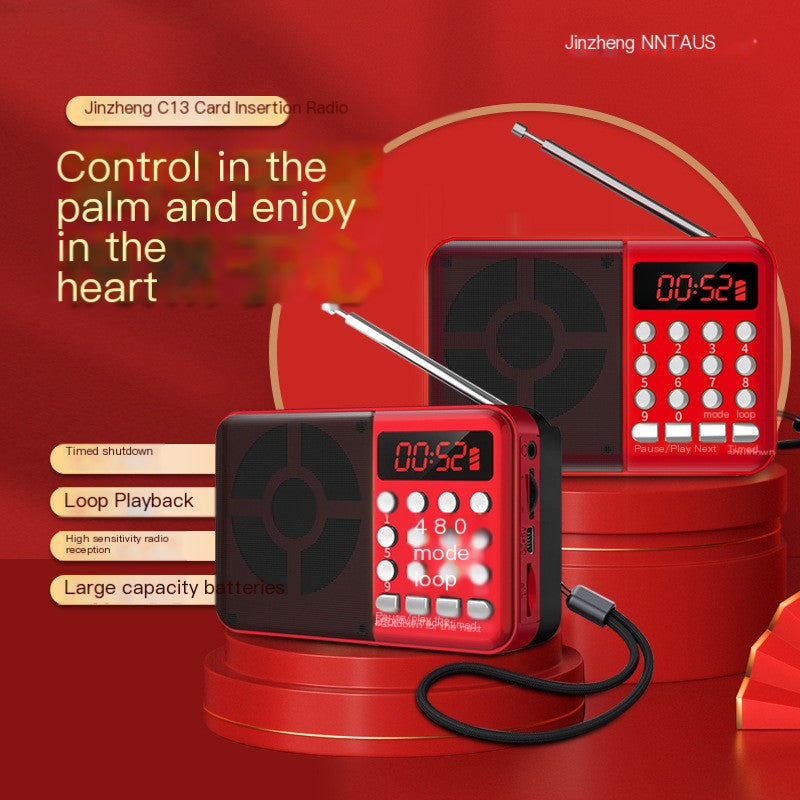 Mini Speaker MP3 Player with Sleep Timer Function