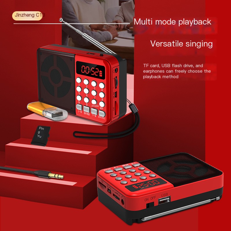 Mini Speaker MP3 Player with Sleep Timer Function