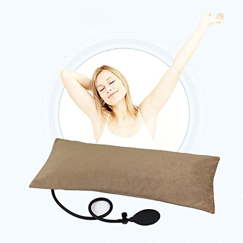 Inflatable Lumbar Pillow with Heating for Support