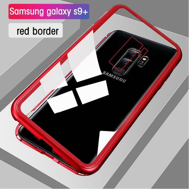 Magnetic Metal Phone Case for Samsung Devices