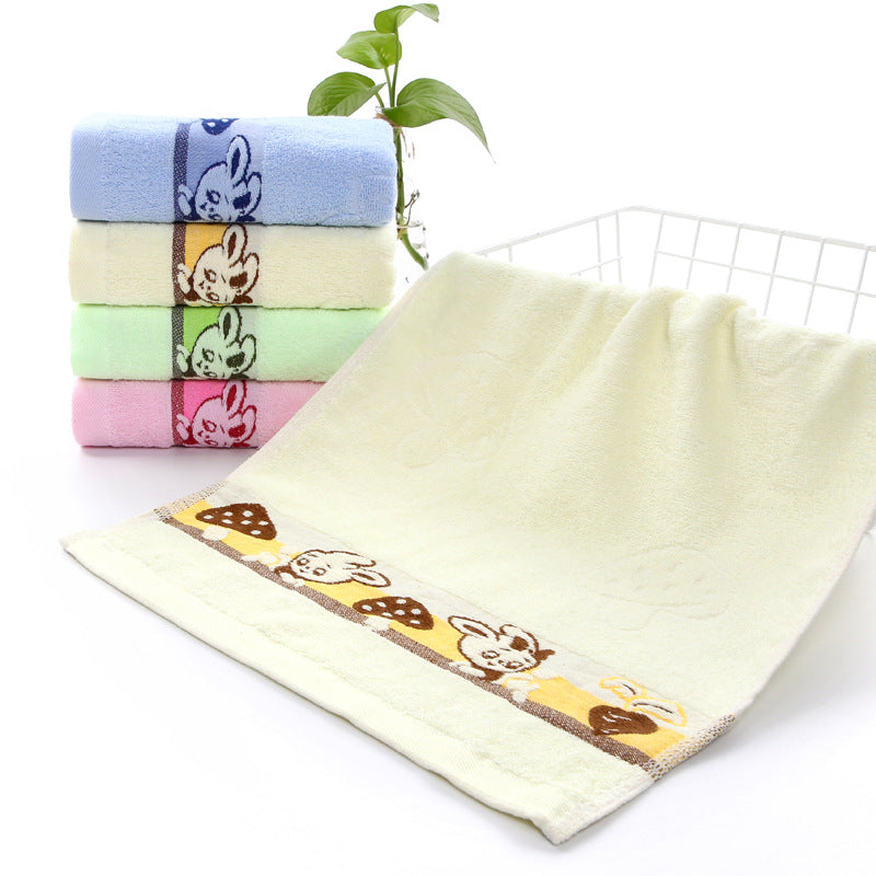 Cotton Towels for Adults and Kids with Umbrella Design