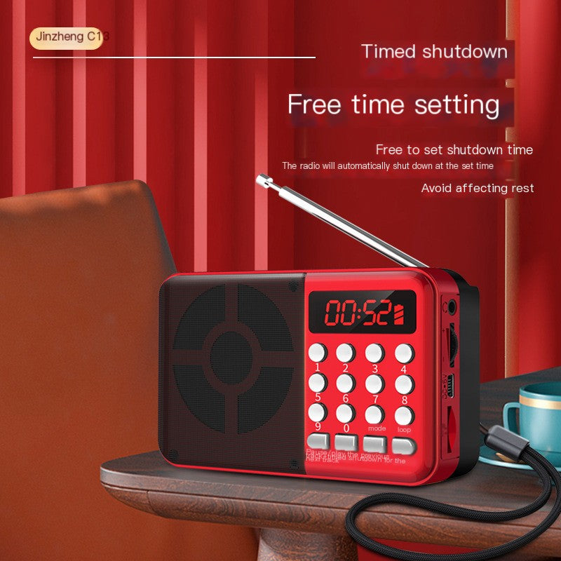 Mini Speaker MP3 Player with Sleep Timer Function