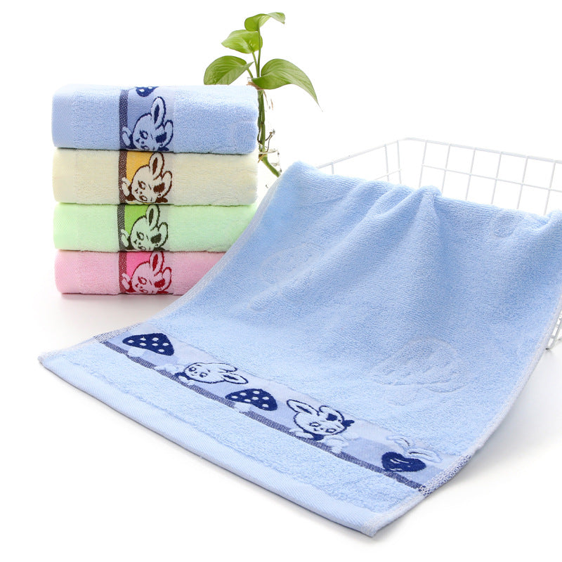 Cotton Towels for Adults and Kids with Umbrella Design