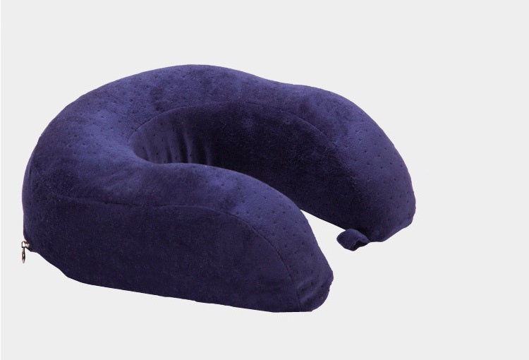 U-Shaped Memory Foam Neck Pillow for Travel