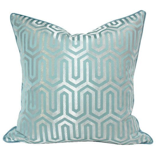 Custom Throw Pillow Covers for Modern Sofas (Light Blue)