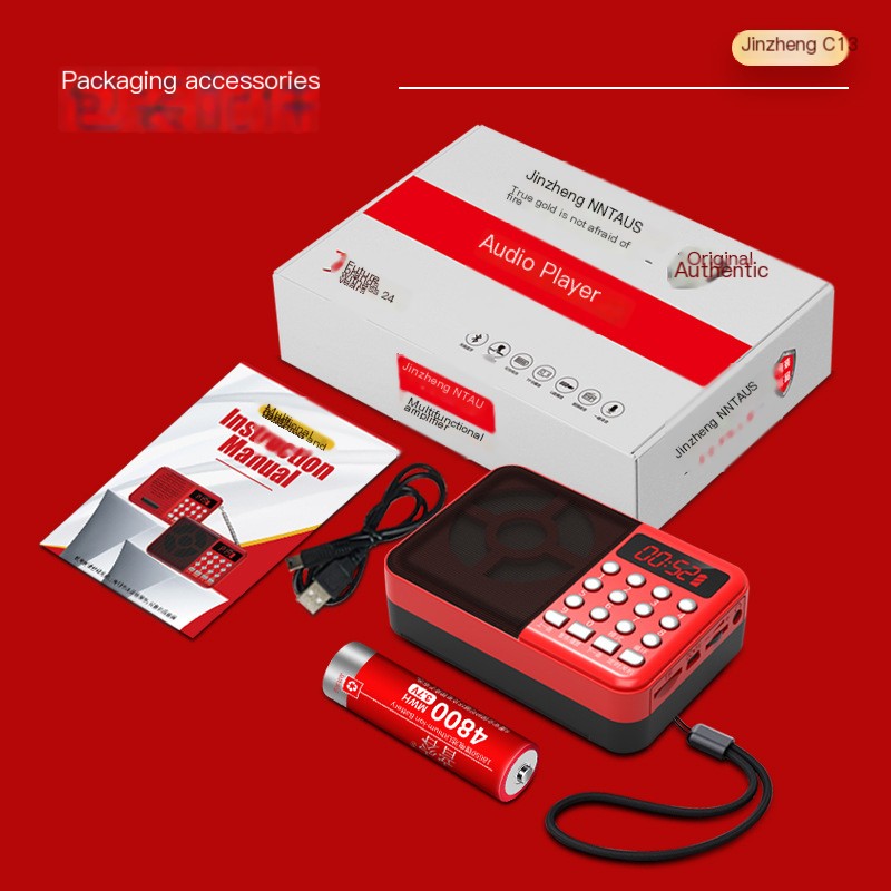 Mini Speaker MP3 Player with Sleep Timer Function