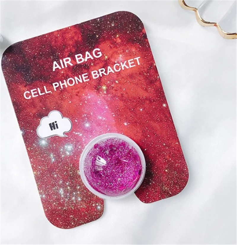 Creative Sand Phone Holder with Suction Base