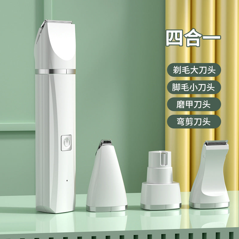 Silent Rechargeable Pet Hair Clipper for Cats