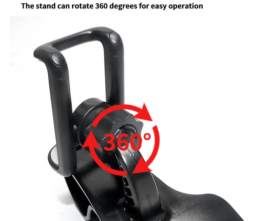 Rotating Phone Stand for Car and Desk Use