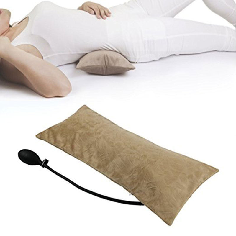 Inflatable Lumbar Pillow with Heating for Support