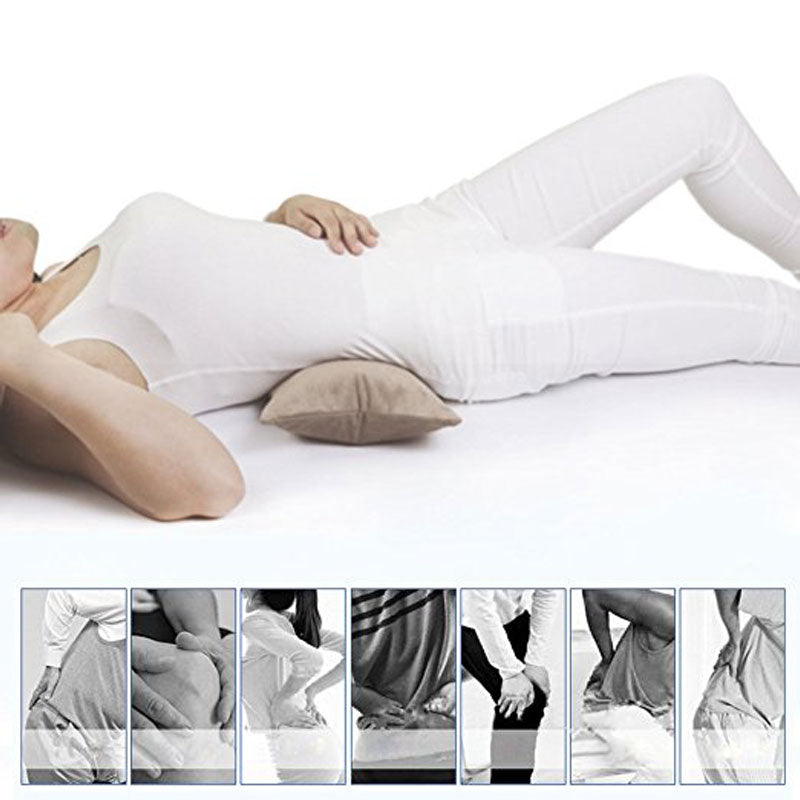 Inflatable Lumbar Pillow with Heating for Support
