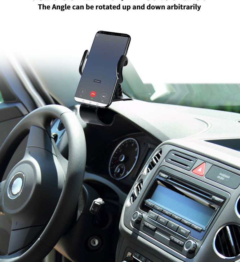 Rotating Phone Stand for Car and Desk Use