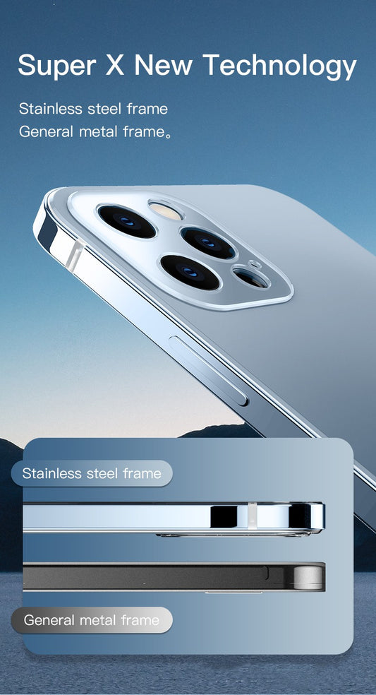 Stainless Steel Anti-Drop Phone Case