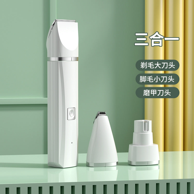 Silent Rechargeable Pet Hair Clipper for Cats