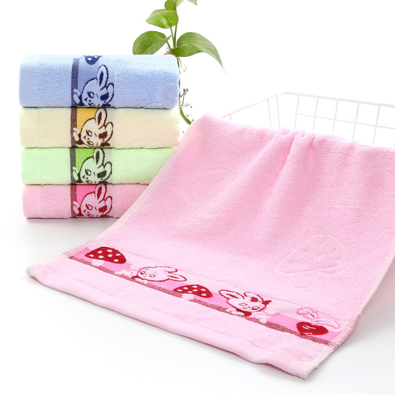 Cotton Towels for Adults and Kids with Umbrella Design