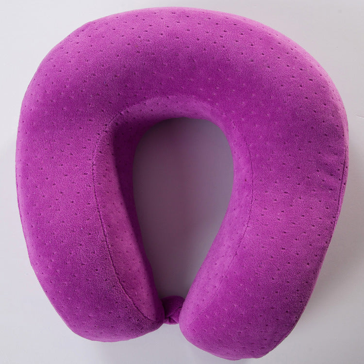 U-Shaped Memory Foam Neck Pillow for Travel