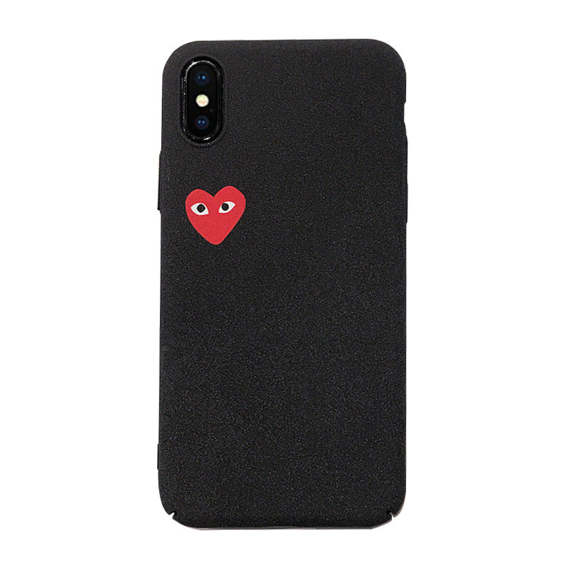 Trendy Heart Phone Case for Couples - Full Cover Matte