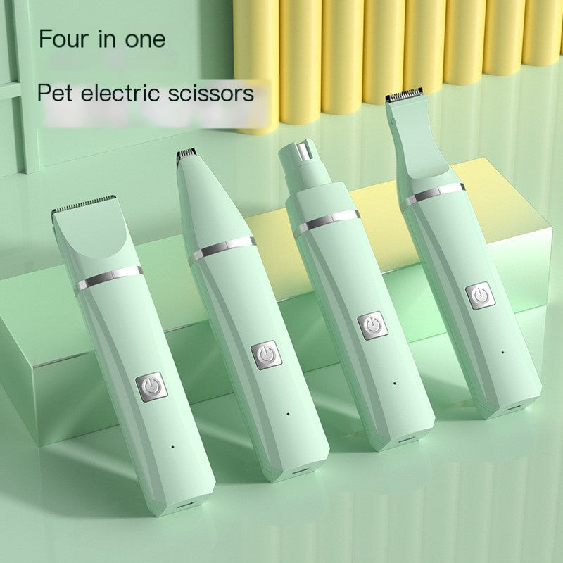 Silent Rechargeable Pet Hair Clipper for Cats