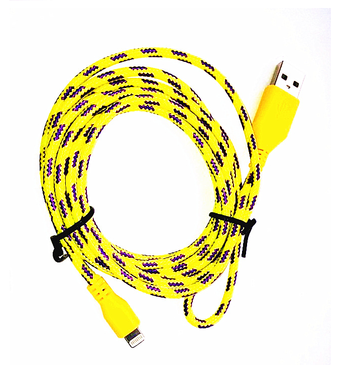 3M Braided USB Charging Cable for iPhone 5/6/6S