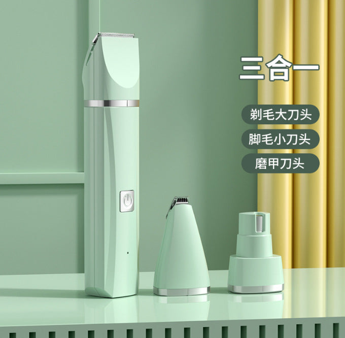 Silent Rechargeable Pet Hair Clipper for Cats