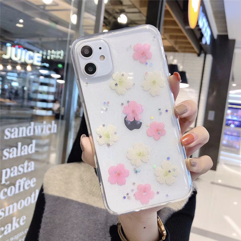 Eternal Flower Phone Case for iPhone 11 Pro/XR/7/8 Plus