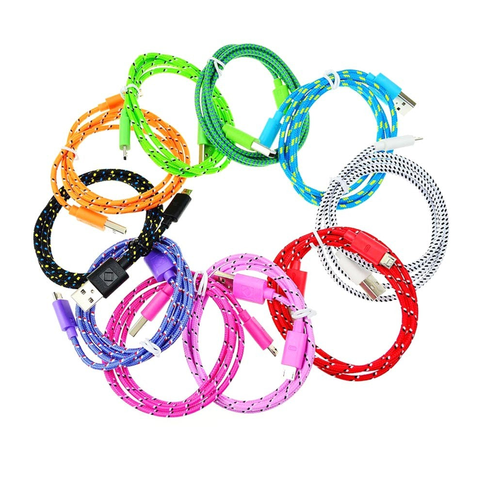 3M Braided USB Charging Cable for iPhone 5/6/6S