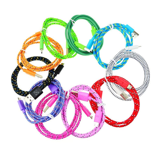 3M Braided USB Charging Cable for iPhone 5/6/6S