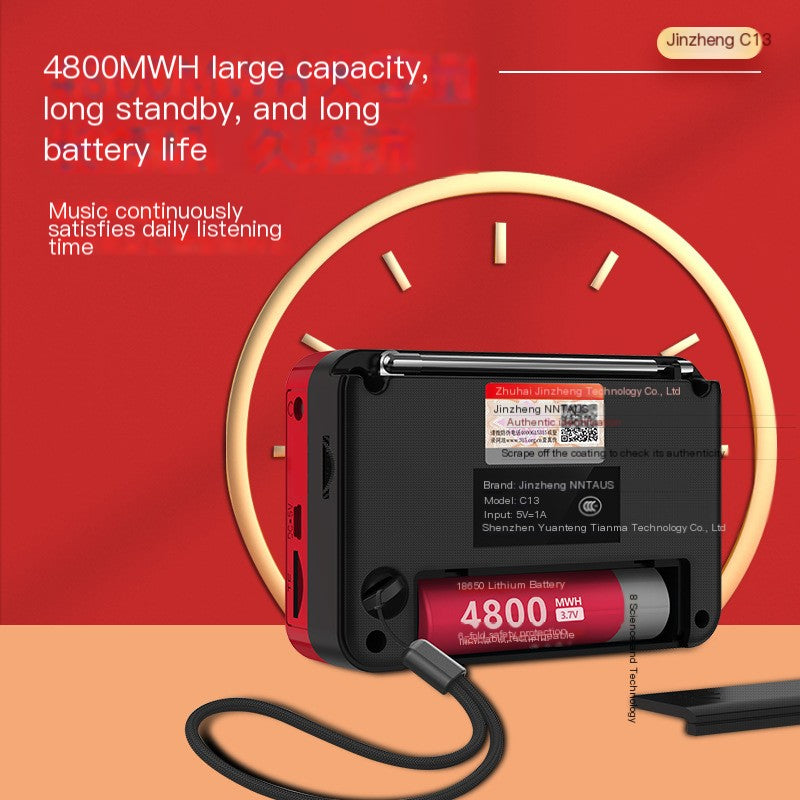 Mini Speaker MP3 Player with Sleep Timer Function