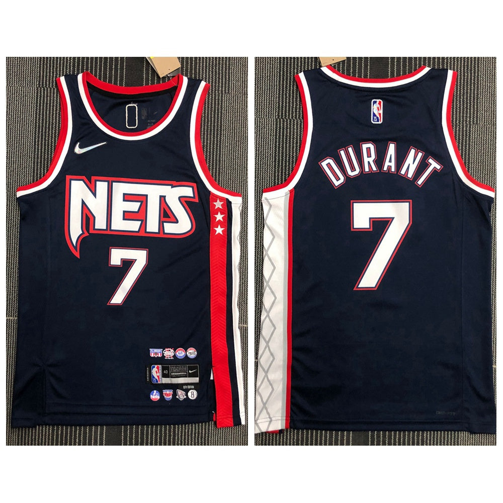 Kevin Durant Brooklyn Nets Men's Jersey - Navy Blue
