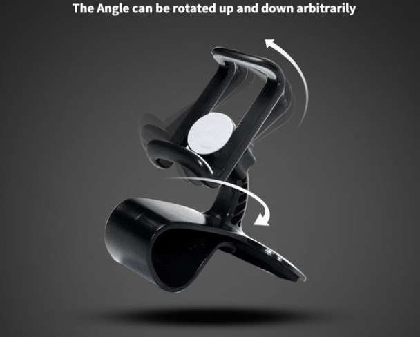 Rotating Phone Stand for Car and Desk Use