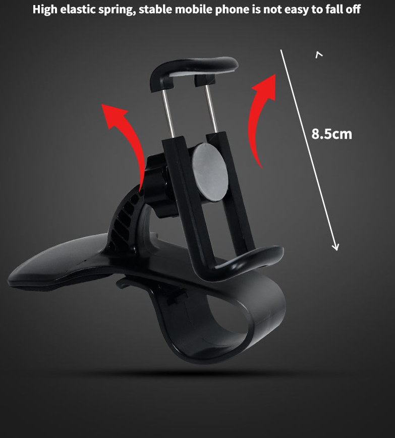 Rotating Phone Stand for Car and Desk Use