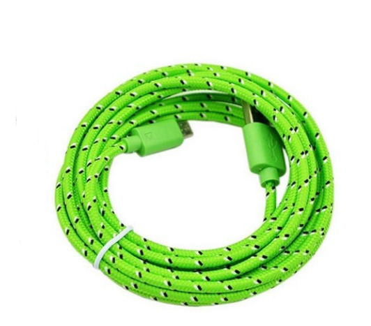 3M Braided USB Charging Cable for iPhone 5/6/6S